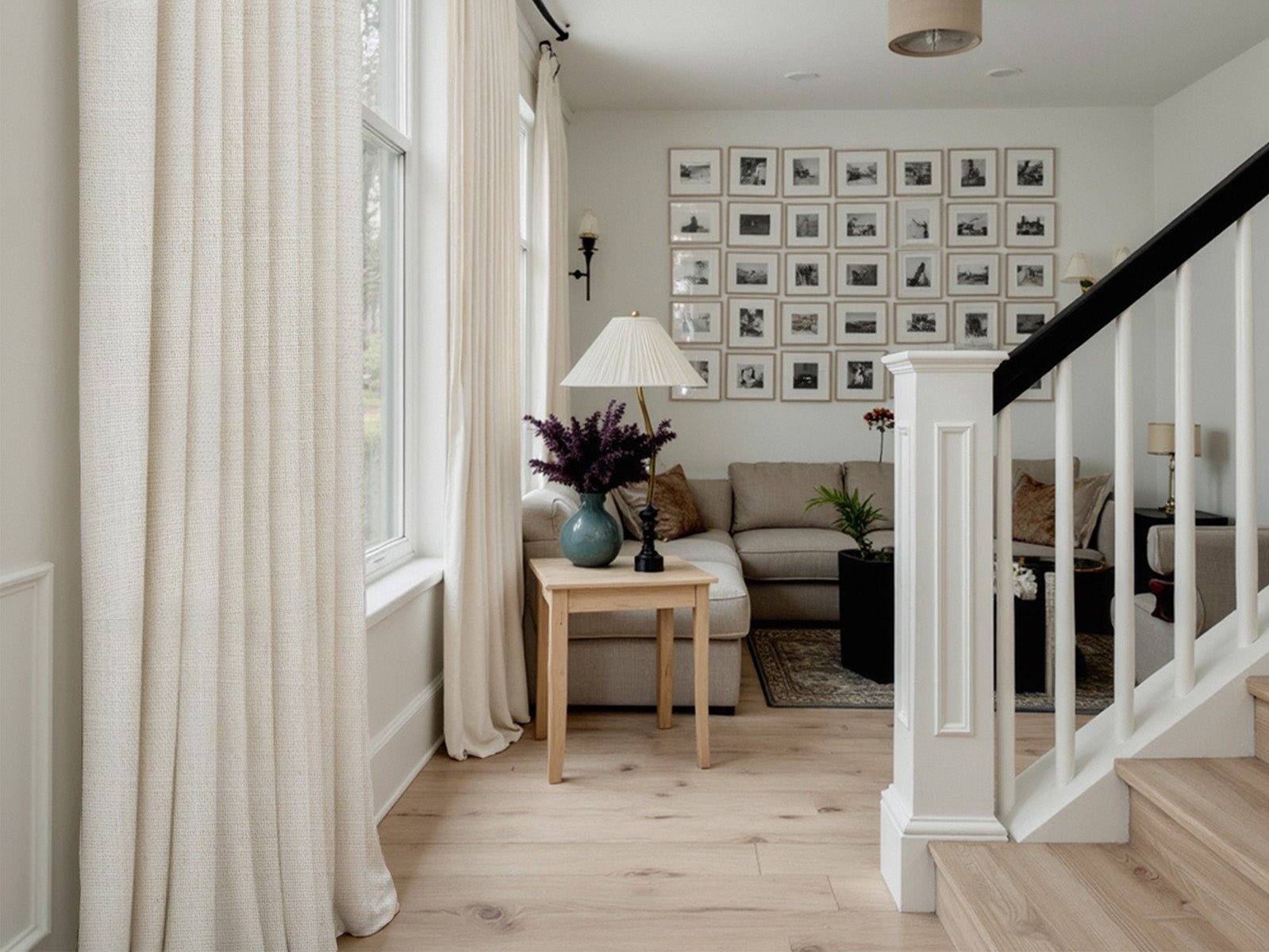 Should Curtains Touch the Floor? Almost Always, Designers Say. – Miulee
