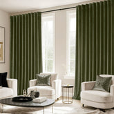 Mira Custom Rod Pocket Velvet Curtains