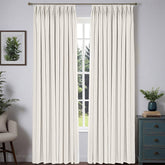 White Nature Custom Heavyweight Linen Drape