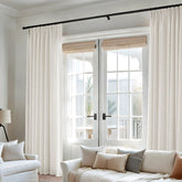 "Aurora" Custom Heavyweight Linen Drape - Pleated - Miulee