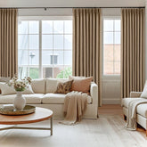 Chenille Heavyweight Luxury Blackout Herringbone Pattern Curtains - Miulee