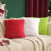 MIULEE Luxury Faux Fur Deluxe Winter Decorative Plush Throw Pillow Covers (Pack of 2) - Miulee