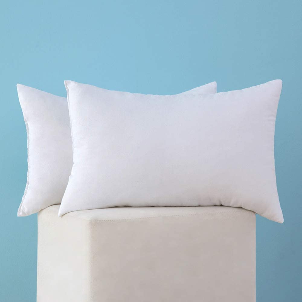 Premium Throw Pillow Insert Square Form Cushion Stuffer for Couch