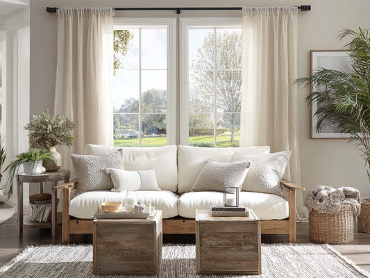 Curtains Hanging in A Room