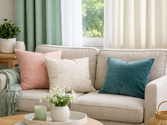 Decorative Pillow Covers and Curtains