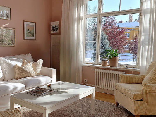 Perfect Curtain Color for a Pink Room