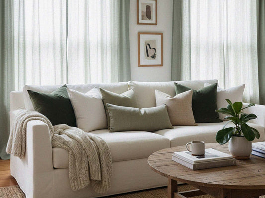 Sage Green Textured Home