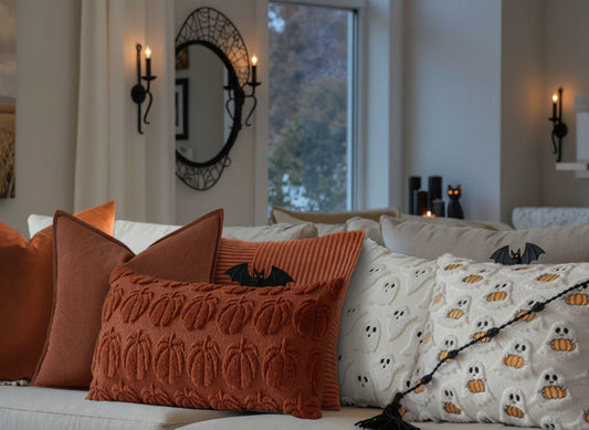 Spooky Chic Halloween Pillow Decors