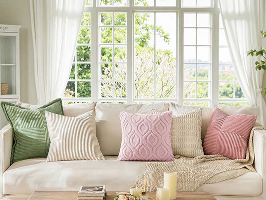 Summer And Spring Pillow Covers.