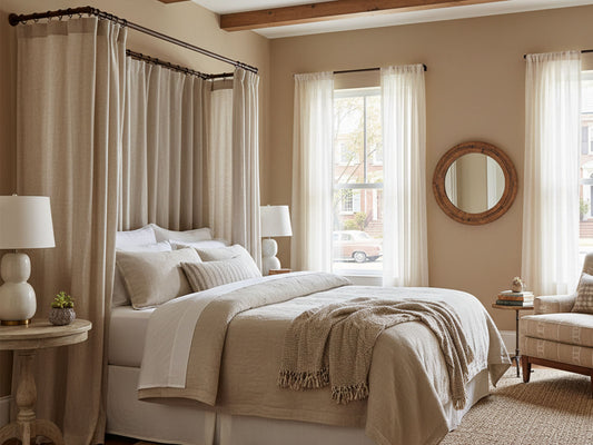 Dramatic Drapery: Use Curtains as Room-Scale Decor