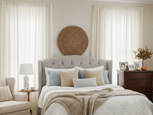 Velvet Curtains in the Bedroom