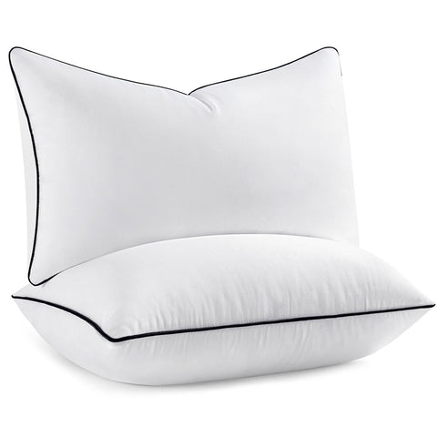 Fluffy Down Alternative Filling Pillow Inserts White 12x20 Inch