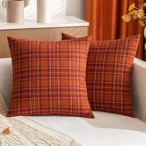 MIULEE Fall Throw Pillow Covers 20x20 Set of 2 Autumn Decorations Cream White Pumpkin Accent Pillowcase for Sofa Couch Porch Bed Living Room Soft Plush Faux Fur Halloween Farmhouse Home Decor