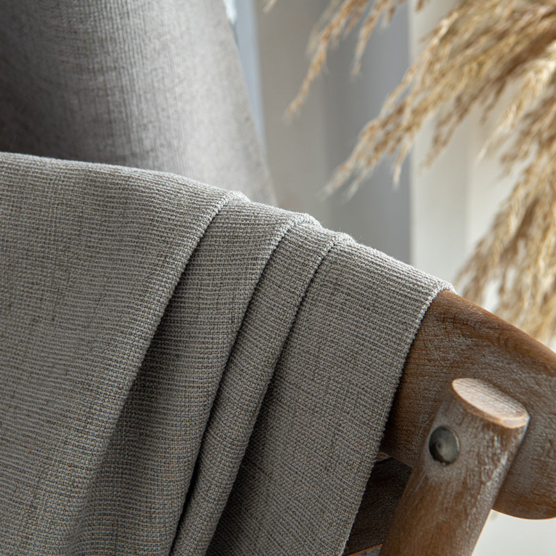 "Pure" Custom Heavyweight Linen Pleated Drape_detail_1