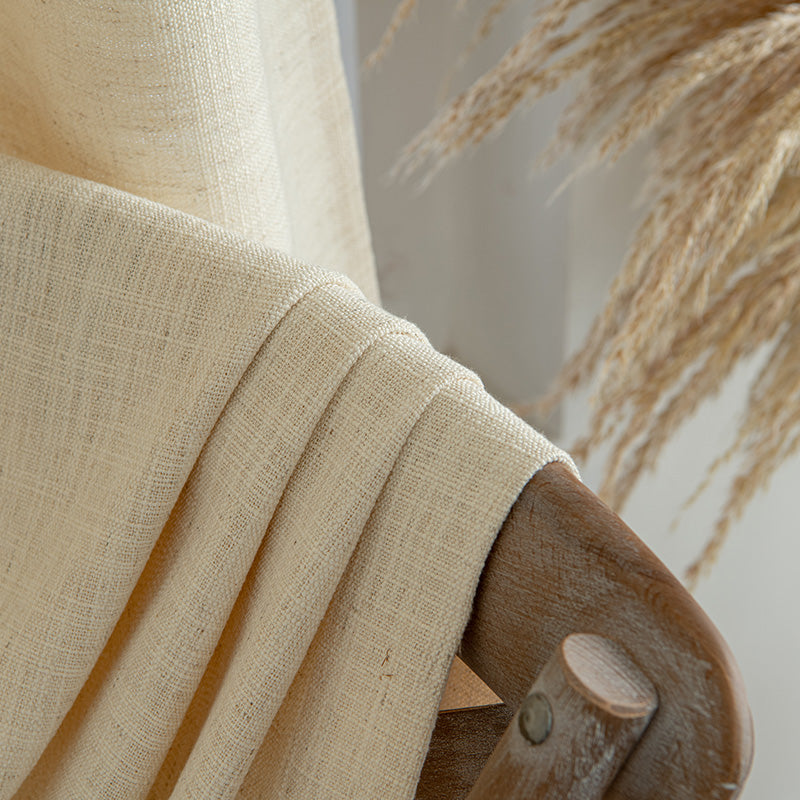 Bold Custom Heavyweight Linen Drape Pleated - 36 Colors_detail_1