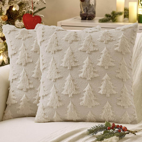 Christmas Xmas Tree Pillow Covers