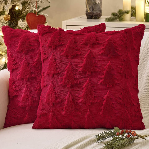 Christmas Xmas Tree Pillow Covers