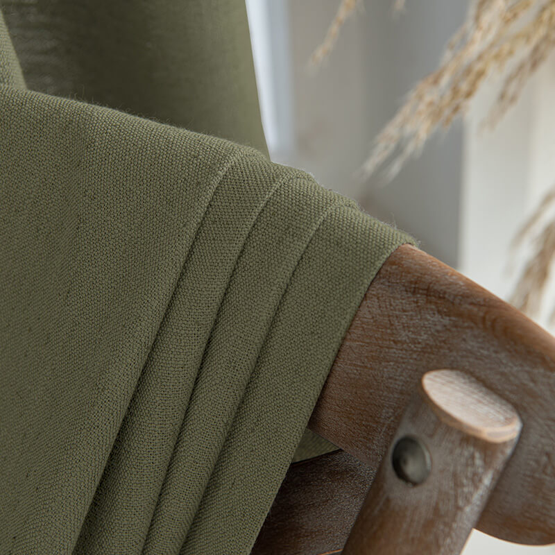 Serene Custom Heavyweight Linen Drape Pleated