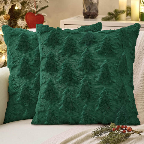 Christmas Xmas Tree Pillow Covers