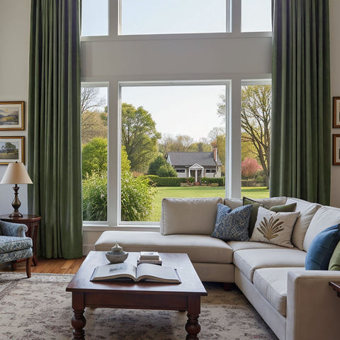 Extra Wide And Extra Long Velvet Curtains