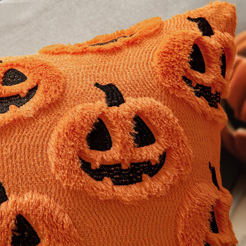 MIULEE Fall Halloween Pumpkin Pattern Pillow Covers