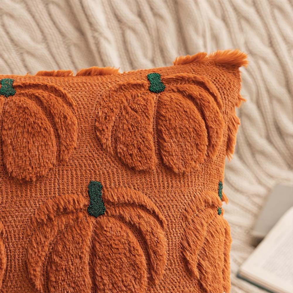 MIULEE Decorative Fall Pumpkin Farmhouse Pillow Covers