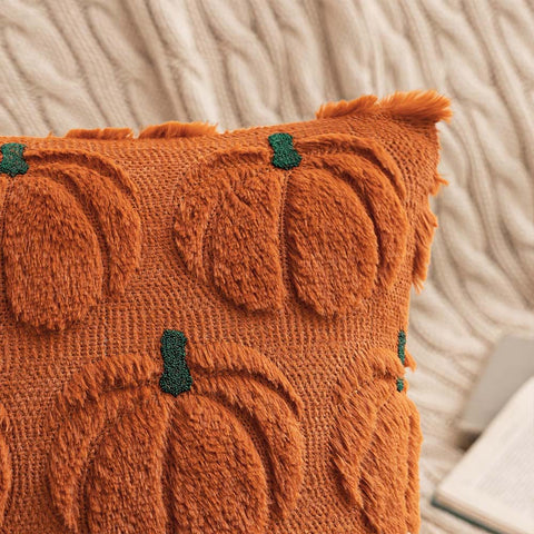 MIULEE Decorative Fall Pumpkin Farmhouse Pillow Covers