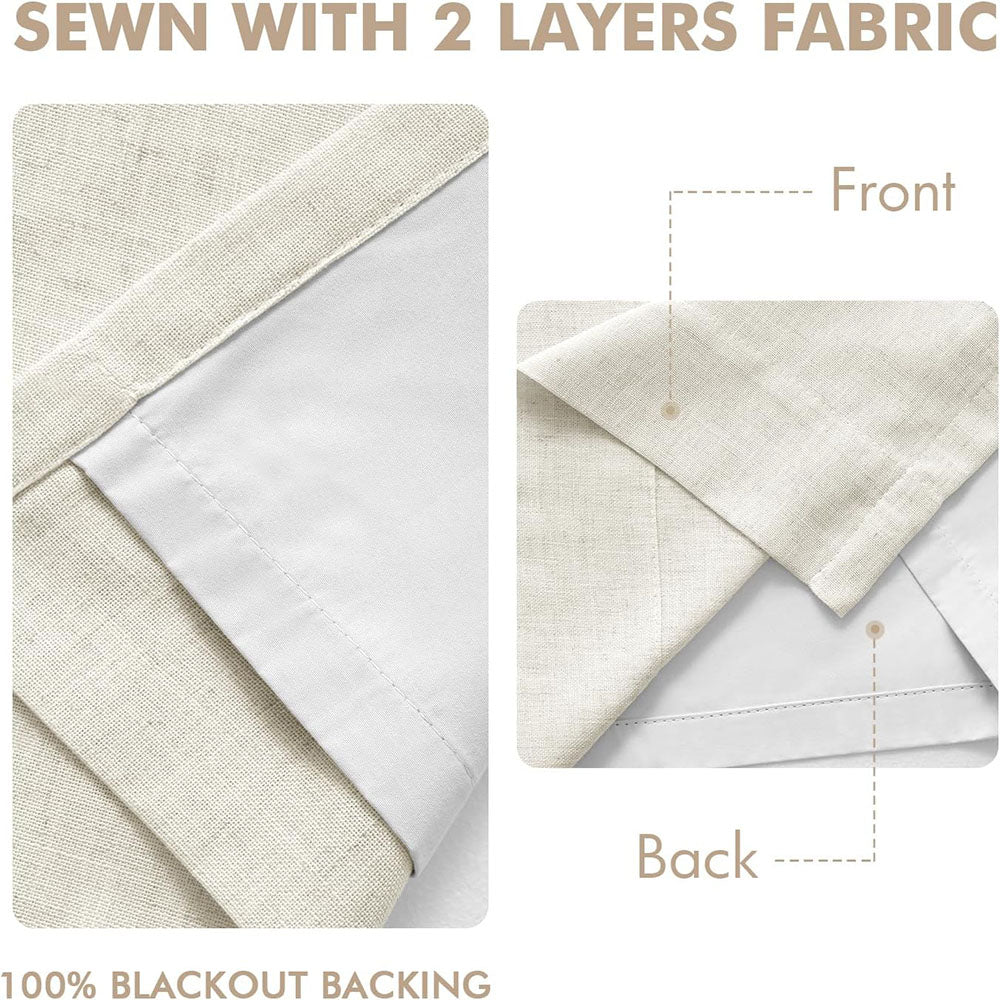 Layers Fabric of Pinch Pleated Curtains