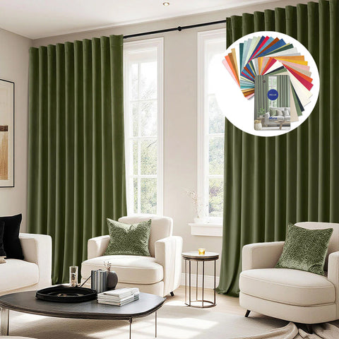 Mira Velvet Custom Curtains