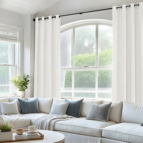 "Nature" Custom Heavyweight Linen Drape (Grommet)