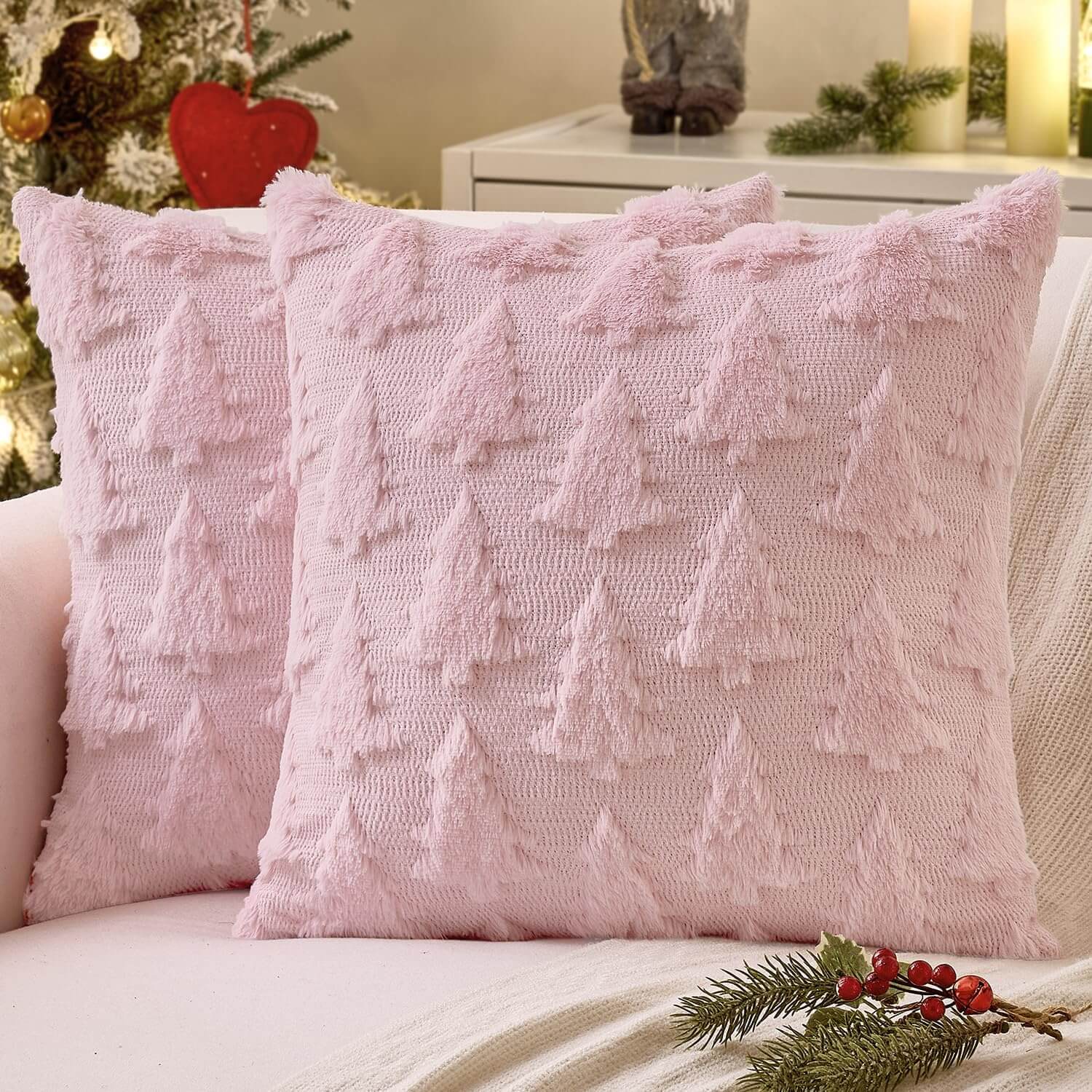 Christmas Xmas Tree Pillow Covers
