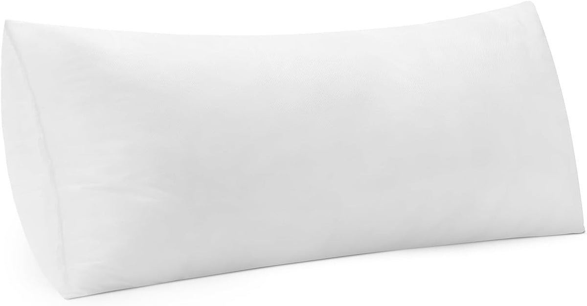 MIULEE 16x26 Inch Pillow Insert, Throw Pillow for Bed Sofa Couch Rectangle Decorative Lumbar Virgin Microfiber Stuffer