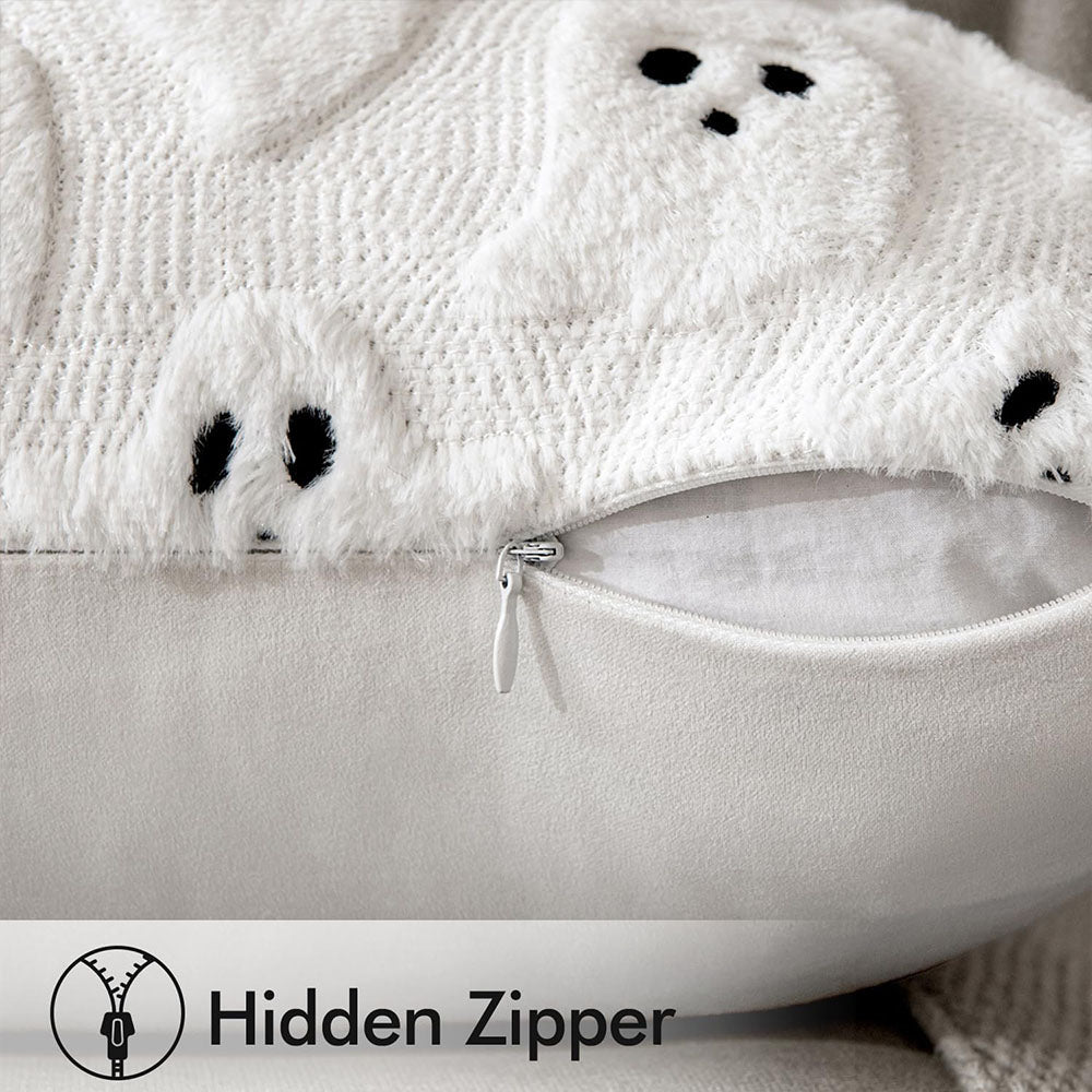 MIULEE Halloween Cute Ghost Spooky Pillow Covers