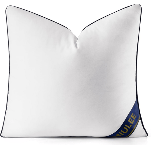 MIULEE 18x18 Pillow Insert Throw Pillow Premium Down Alternative Pillow Insert Square Decorative Pillow Stuffer for Sofa, Couch (18x18 inch) - Miulee