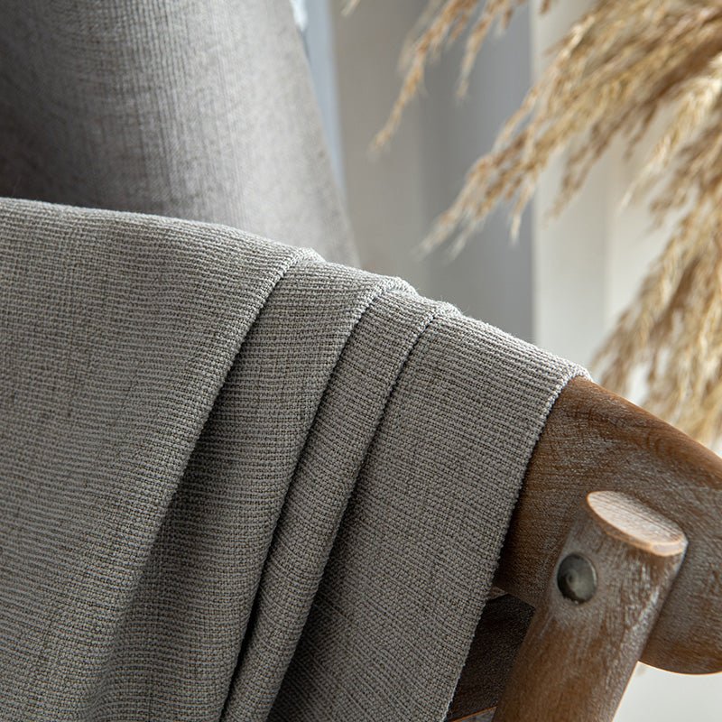 "Pure" Custom Heavyweight Linen Drape Pleated - Miulee