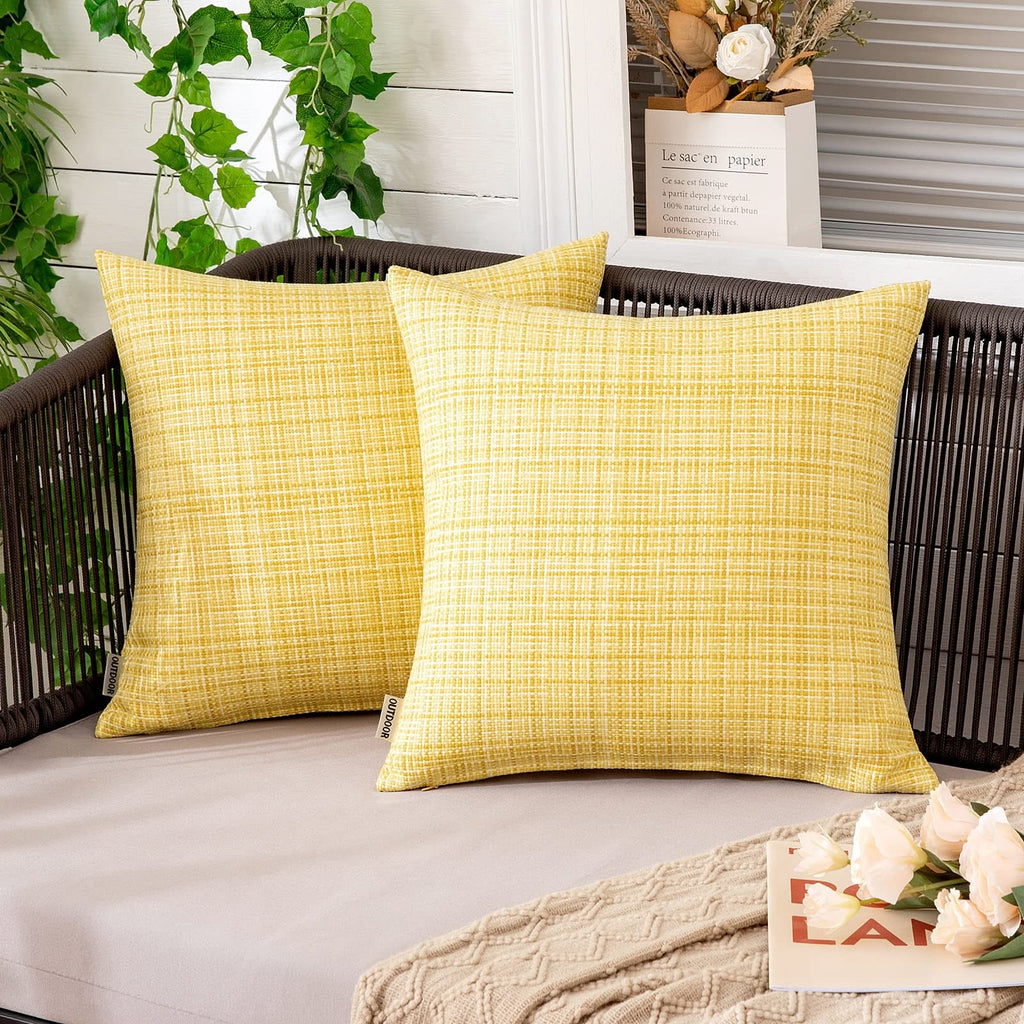 Waterproof throw pillow covers hot sale