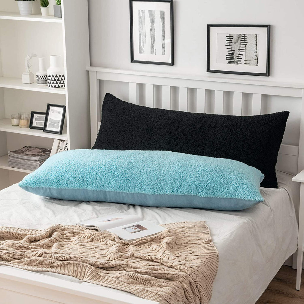  MIULEE Decorative Bed Full Body Pillow Pillowcase