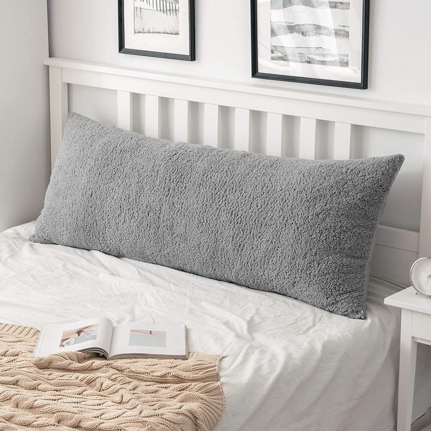  MIULEE Decorative Bed Full Body Pillow Pillowcase