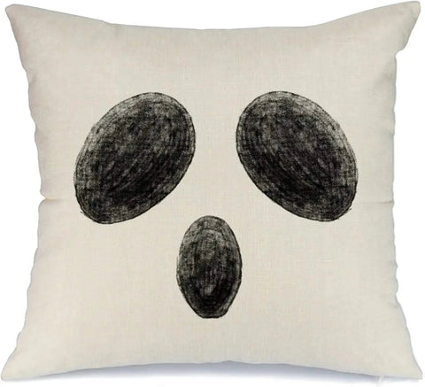 MIULEE Halloween Decor Pillow Covers Fall Decorative Pillows Farmhouse Throw Pillow Cases Velvet Pillowcases Pumpkin Spider Cat Ghost for Sofa 4 Pack - Miulee