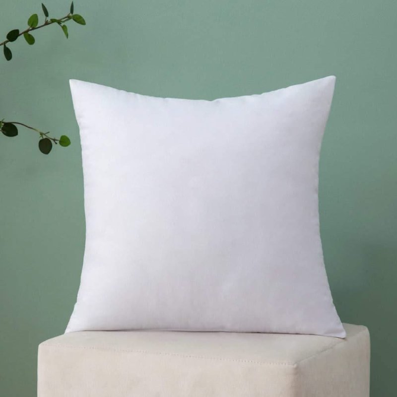 MIULEE Throw Pillow Insert Hypoallergenic Premium Pillow Stuffer Sham Square for Decorative Cushion Bed Couch Sofa 1 Pack - Miulee
